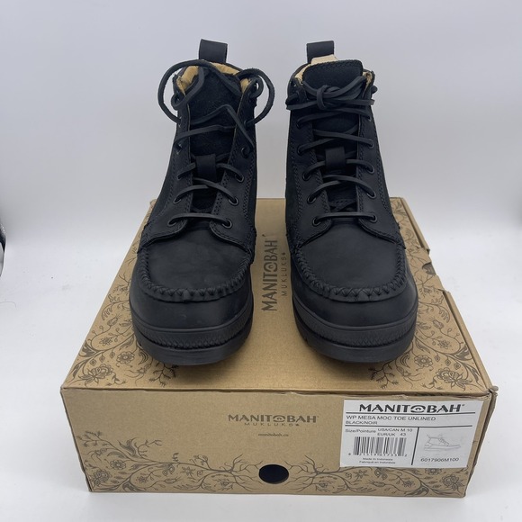 NEW Manitobah Footwear Mesa Moc Toe Unlined Boot - Men's Sz 8.5 - Picture 9 of 13